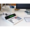 image:imageSharp 12Digit Printing Calculator with Extra Large 10Digit Option 80 LPS Thermal Printer No Ink Required FullSized Keyboard Easy Paper Load ELT3301