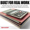 image:imageSharp Commercial Desktop Calculator 12Digit Display Solar amp Battery Dual Power Business Functions with Memory amp Markup Keys QS2130