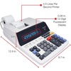 image:imageSharp EL1197PIII Heavy Duty Color Printing Calculator with Clock and CalendarBlackRed