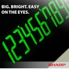 image:imageSharp EL1197PIII Heavy Duty Color Printing Calculator with Clock and CalendarWhite