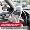 image:imageSharp EL1611V Handheld Portable Cordless 12 Digit Large LCD Display TwoColor Printing Calculator with Tax Functions