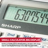 image:imageSharp EL1611V Handheld Portable Cordless 12 Digit Large LCD Display TwoColor Printing Calculator with Tax Functions