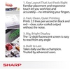 image:imageSharp EL1801V Ink Printing Calculator 12Digit LCD AC Powered OffWhite Ideal for Business amp Office Use EasytoRead Display amp Durable Design