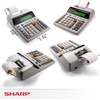 image:imageSharp EL1801V Ink Printing Calculator 12Digit LCD AC Powered OffWhite Ideal for Business amp Office Use EasytoRead Display amp Durable Design