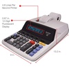 image:imageSharp EL2360PIII Commercial Printing Calculator  12 Digit DisplayBlackRed