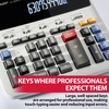 image:imageSharp EL2360PIII Commercial Printing Calculator  12 Digit DisplayOff White