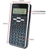 image:imageSharp EL531TGBBW 12Digit ScientificEngineering Calculator with Protective Hard Cover LCD Display Great for Students and Professionals BlackBlack