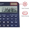 image:imageSharp ELM335 10Digit Extra Large Desktop Calculator with Currency Conversion Functions Tax Percent and Backspace Keys and a Large Angled LCD Display Perfect for Home or Office Use  Extra Large Display Currency Conversion Functions Tax Percent amp Backspace Keys Large Angled LCD Display