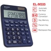 image:imageSharp ELM335 10Digit Extra Large Desktop Calculator with Currency Conversion Functions Tax Percent and Backspace Keys and a Large Angled LCD Display Perfect for Home or Office Use  Extra Large Display Currency Conversion Functions Tax Percent amp Backspace Keys Large Angled LCD Display