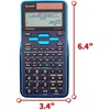 image:imageSharp ELW535TGBBL Scientific Calculator with WriteView 4 Line Display Black BlueBlack  Blue