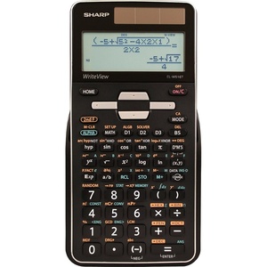 image:imageSharp ELW516TBSL Advanced Scientific Calculator with WriteView 4 Line Display amp Solar PowerELW516TBSL